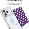 image:imageVELVET CAVIAR compatible with MagSafe Wallet 20  Magnetic Card Holder Wallet for iPhone 171615141312 or Phone Cases compatible with MagSafe  Snoopy Spooky GlitterViolet Glow Polka Dot