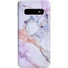 image:imageVELVET CAVIAR Compatible with Samsung Galaxy S10 Plus Case Marble  Cute Protective Phone Cases for Women Girls Holographic Pink BlueViolet Sky