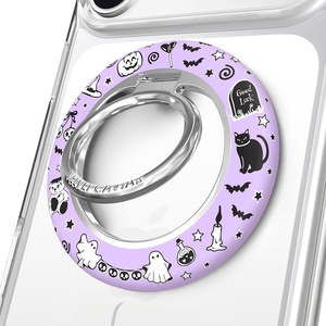 image:imageVELVET CAVIAR Compatible with MagSafe Phone Grip 20  Cute Magnetic Ring Holder  Finger Loop Kickstand  Pop On Accessory for iPhone 17 16 15 14 13 12  Snoopy Fall FeelingsWitchy Lilac