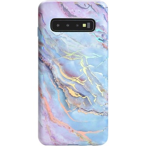 image:imageVELVET CAVIAR Compatible with Samsung Galaxy S10 Plus Case Marble  Cute Protective Phone Cases for Women Girls Holographic Pink BlueHolographic Moonstone