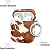 image:imageVelvet Caviar Compatible with AirPods Case 2nd and 1st Generation  Cute Protective Hard Cover for Women  Nude Python SnakeskinCocoa Cow