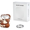 image:imageVelvet Caviar Compatible with AirPods Case 2nd and 1st Generation  Cute Protective Hard Cover for Women  Nude Python SnakeskinCocoa Cow