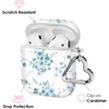 image:imageVelvet Caviar Compatible with AirPods Case 2nd and 1st Generation  Cute Protective Hard Cover for Women  Nude Python SnakeskinFrench Blue Floral