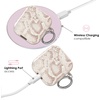 image:imageVelvet Caviar Compatible with AirPods Case 2nd and 1st Generation  Cute Protective Hard Cover for Women  Nude Python SnakeskinNude Python Snakeskin