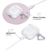 image:imageVelvet Caviar Compatible with AirPods Case 2nd and 1st Generation  Cute Protective Hard Cover for Women  Nude Python SnakeskinStardust Glitter