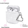 image:imageVelvet Caviar Compatible with AirPods Case 2nd and 1st Generation  Cute Protective Hard Cover for Women  Nude Python SnakeskinStardust Glitter