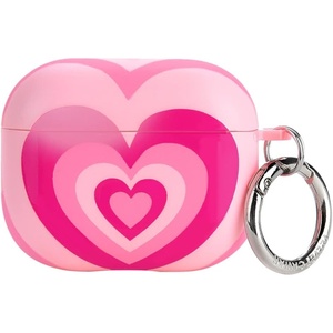 image:imageVelvet Caviar Compatible with AirPods 3rd Generation Case with Keychain  Cute Protective Hard AirPod 3 Cases for Women  Nude Python SnakeskinPink Heart