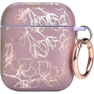 image:imageVelvet Caviar Compatible with AirPods Case 2nd and 1st Generation  Cute Protective Hard Cover for Women  Nude Python SnakeskinDusty Rose Floral