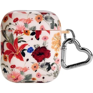 image:imageVelvet Caviar Compatible with AirPods Case 2nd and 1st Generation  Cute Protective Hard Cover for Women  Nude Python SnakeskinNude Vintage Floral