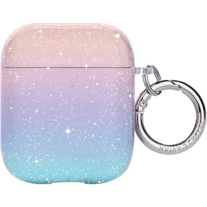 image:imageVelvet Caviar Compatible with AirPods Case 2nd and 1st Generation  Cute Protective Hard Cover for Women  Nude Python SnakeskinOmbre Stardust Glitter