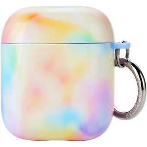 image:imageVelvet Caviar Compatible with AirPods Case 2nd and 1st Generation  Cute Protective Hard Cover for Women  Nude Python SnakeskinPastel Tie Dye
