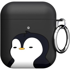 image:imageVelvet Caviar Compatible with AirPods Case 2nd and 1st Generation  Cute Protective Hard Cover for Women  Nude Python SnakeskinPudgy Penguins Penguin 6873