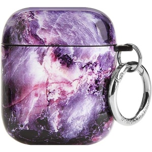 image:imageVelvet Caviar Compatible with AirPods Case 2nd and 1st Generation  Cute Protective Hard Cover for Women  Nude Python SnakeskinPurple Marble