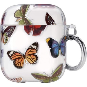 image:imageVelvet Caviar Compatible with AirPods Case 2nd and 1st Generation  Cute Protective Hard Cover for Women  Nude Python SnakeskinVintage Butterfly