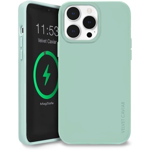 image:imageVELVET CAVIAR Compatible with iPhone 14 Pro Max Case MagSafe Silicone  Builtin Magnetic Ring  Microfiber Lining  6ft Drop Tested Protective Phone Cases for Women amp Men PurpleMint Green