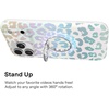 image:imageVELVET CAVIAR Compatible with MagSafe Phone GripWhite Opal Leopard