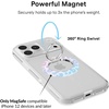 image:imageVELVET CAVIAR Compatible with MagSafe Phone GripWhite Opal Leopard