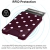 image:imageVELVET CAVIAR compatible with MagSafe Wallet  Magnetic Card HolderCherry Cola Polka Dot