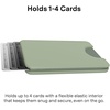 image:imageVELVET CAVIAR compatible with MagSafe Wallet  Magnetic Card HolderSmoky Sage