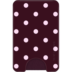 image:imageVELVET CAVIAR compatible with MagSafe Wallet  Magnetic Card HolderCherry Cola Polka Dot