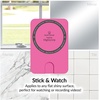 image:imageVelvet Caviar Suction Cup Phone Case Mount Compatible with MagSafe Devices Only  Magnetic Silicone Sticky Phone Grip Holder for iPhone Back of Phone  Mirror Gripper Silver Chrome HeartOrchid Pink