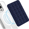 image:imageVelvet Caviar Suction Cup Phone Case Mount Compatible with MagSafe Devices Only  Magnetic Silicone Sticky Phone Grip Holder for iPhone Back of Phone  Mirror Gripper Silver Chrome HeartAdmiral Navy