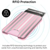 image:imageVELVET CAVIAR compatible with MagSafe Wallet  Magnetic Card HolderPink Chrome Stripes