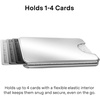 image:imageVELVET CAVIAR compatible with MagSafe Wallet  Magnetic Card HolderSilver Chrome