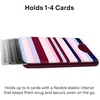 image:imageVELVET CAVIAR compatible with MagSafe Wallet  Magnetic Card HolderSoHo Stripes
