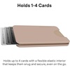 image:imageVELVET CAVIAR compatible with MagSafe Wallet  Magnetic Card HolderToasted Almond