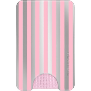image:imageVELVET CAVIAR compatible with MagSafe Wallet  Magnetic Card HolderPink Chrome Stripes